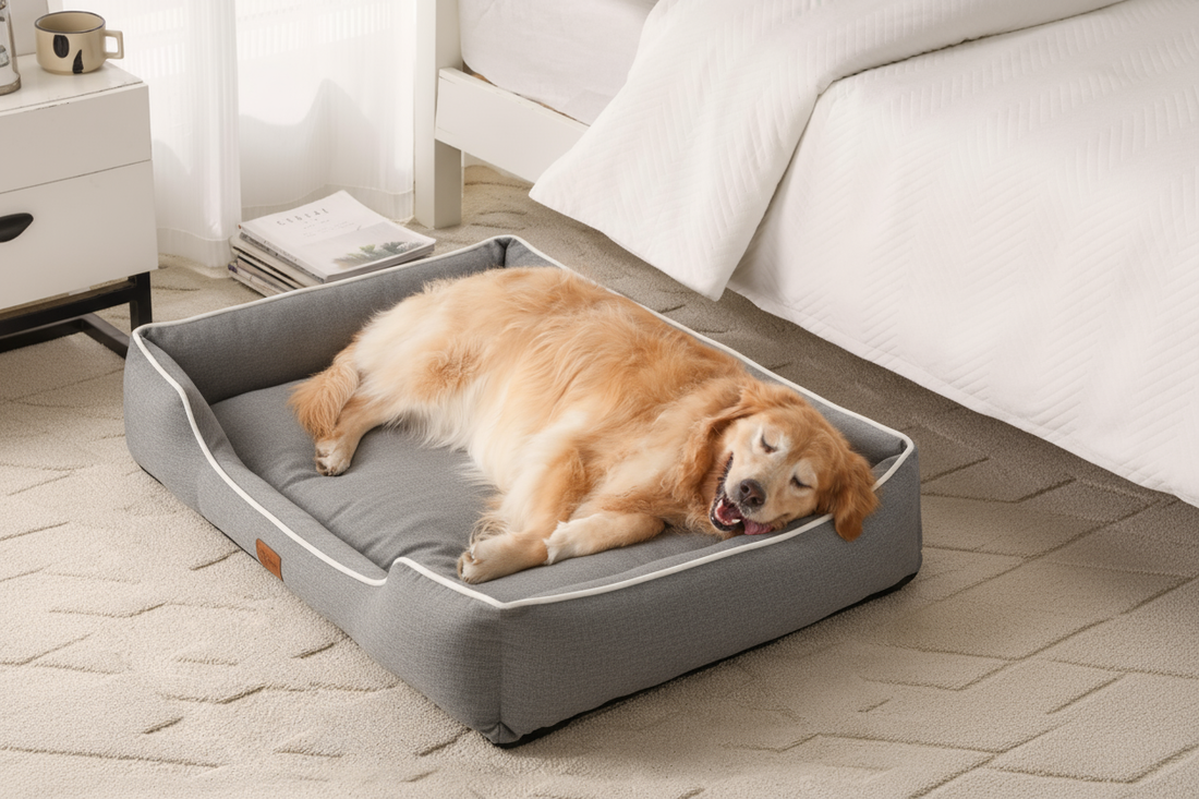 Travel-Friendly Comfort: Why the Four-Season Square Dog Bed Is Perfect for On-the-Go Pets