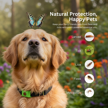 Natural Pets Anti-Flea & Tick Essential Oil Pendant