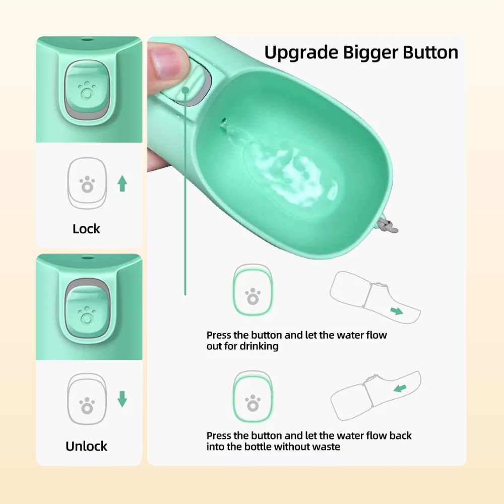 Portable Dog Water Bottle