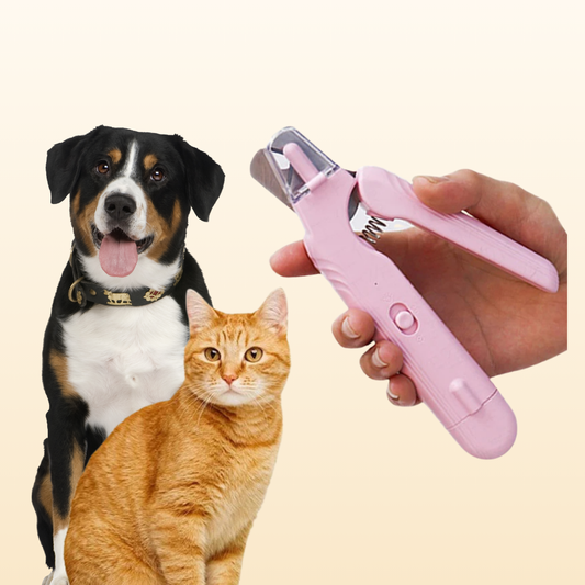 LED Pet Nail Clippers – Professional Dog & Cat Nail Trimmer, Safe & Easy Grooming