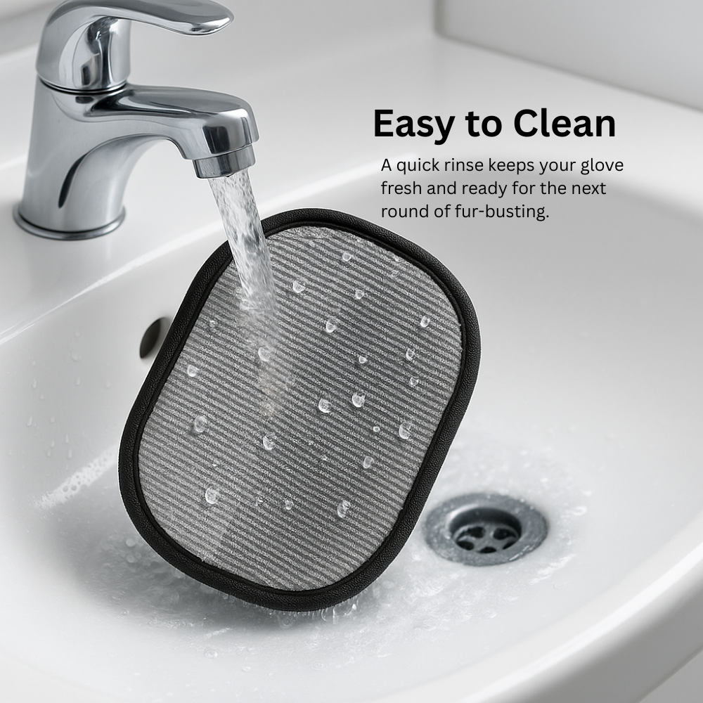 Washable Pet Hair Cleaning Glove – Easy Fur Remover for Clothes & Home