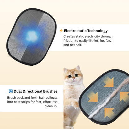 Washable Pet Hair Cleaning Glove – Easy Fur Remover for Clothes & Home