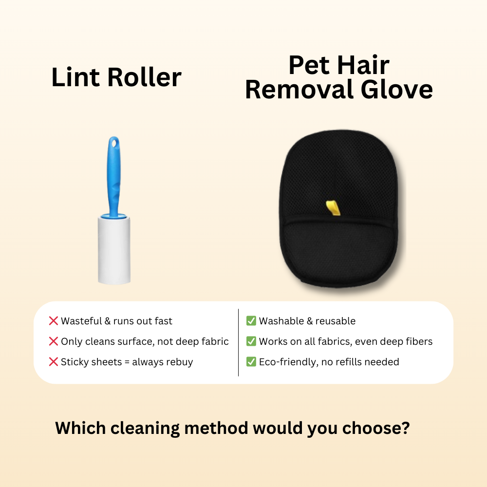 Washable Pet Hair Cleaning Glove – Easy Fur Remover for Clothes & Home