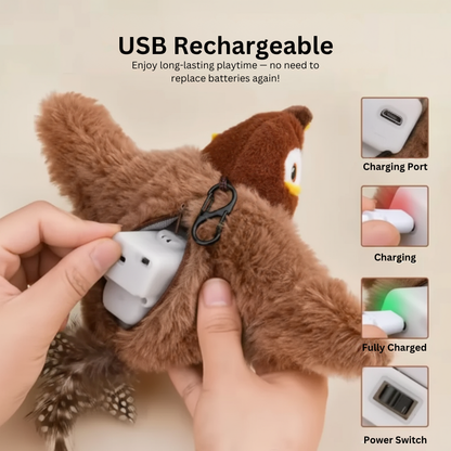 Interactive Flappy Bird for Cats