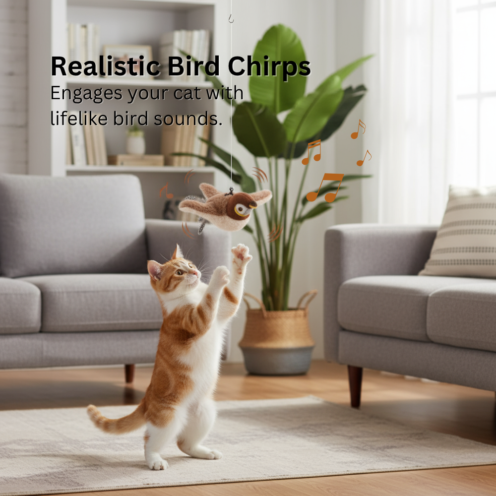 Interactive Flappy Bird for Cats