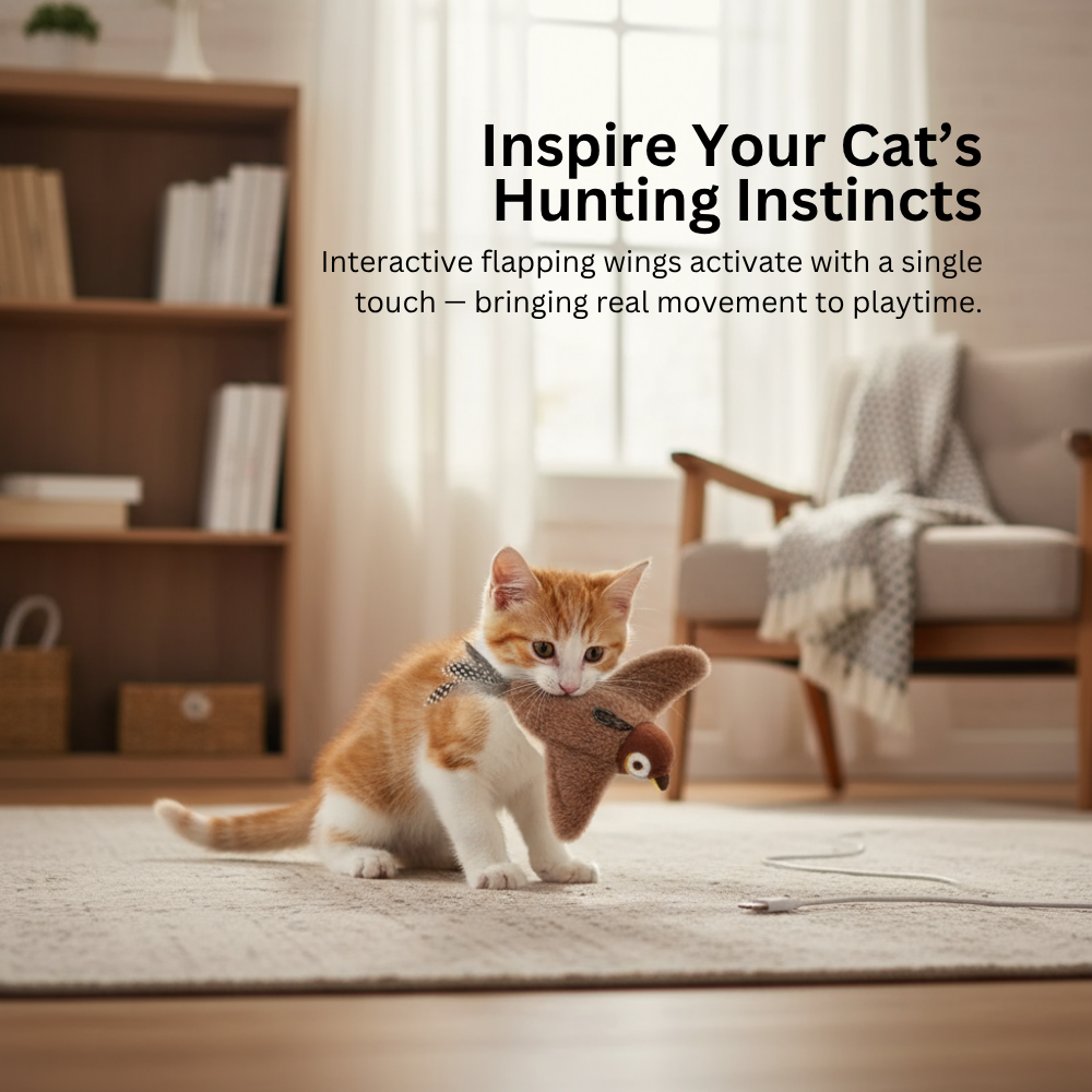 Interactive Flappy Bird for Cats