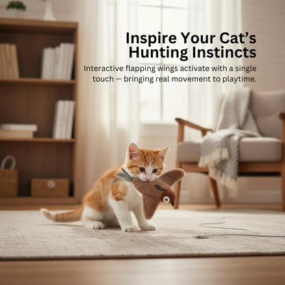 Interactive Flappy Bird for Cats