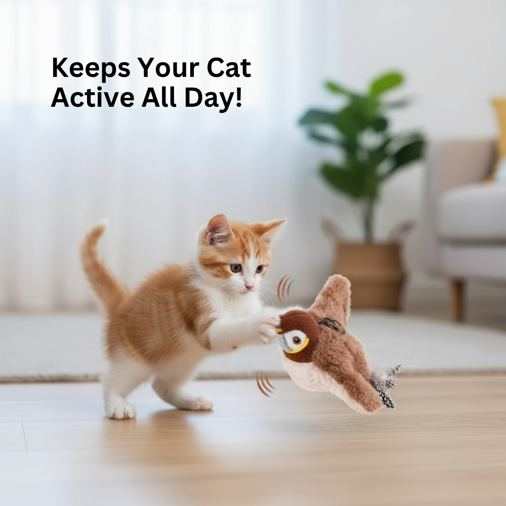 Interactive Flappy Bird for Cats